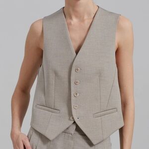 The Frankie Shop Gelao Waistcoat vest - Size Medium